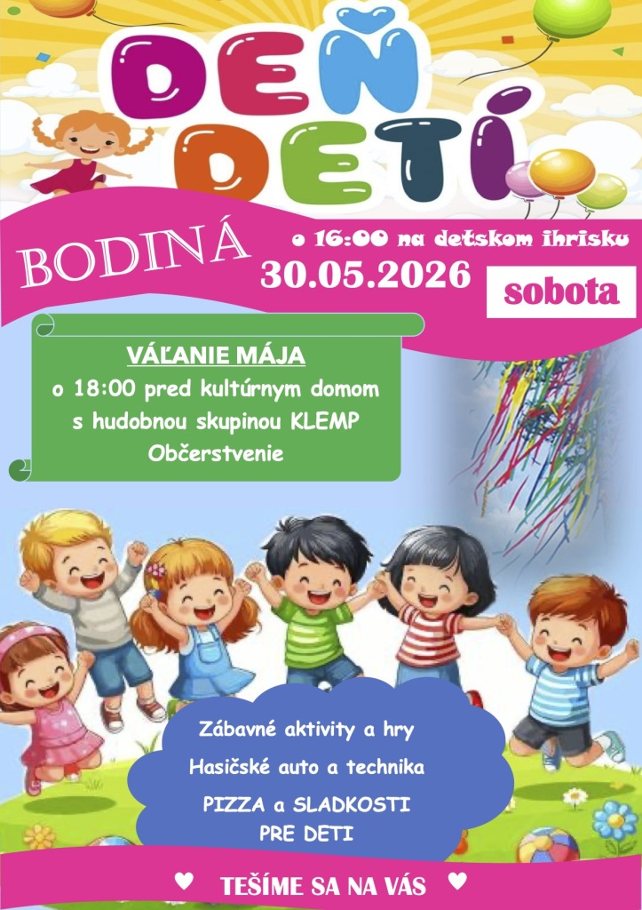 Deň detí a váľanie mája 2026